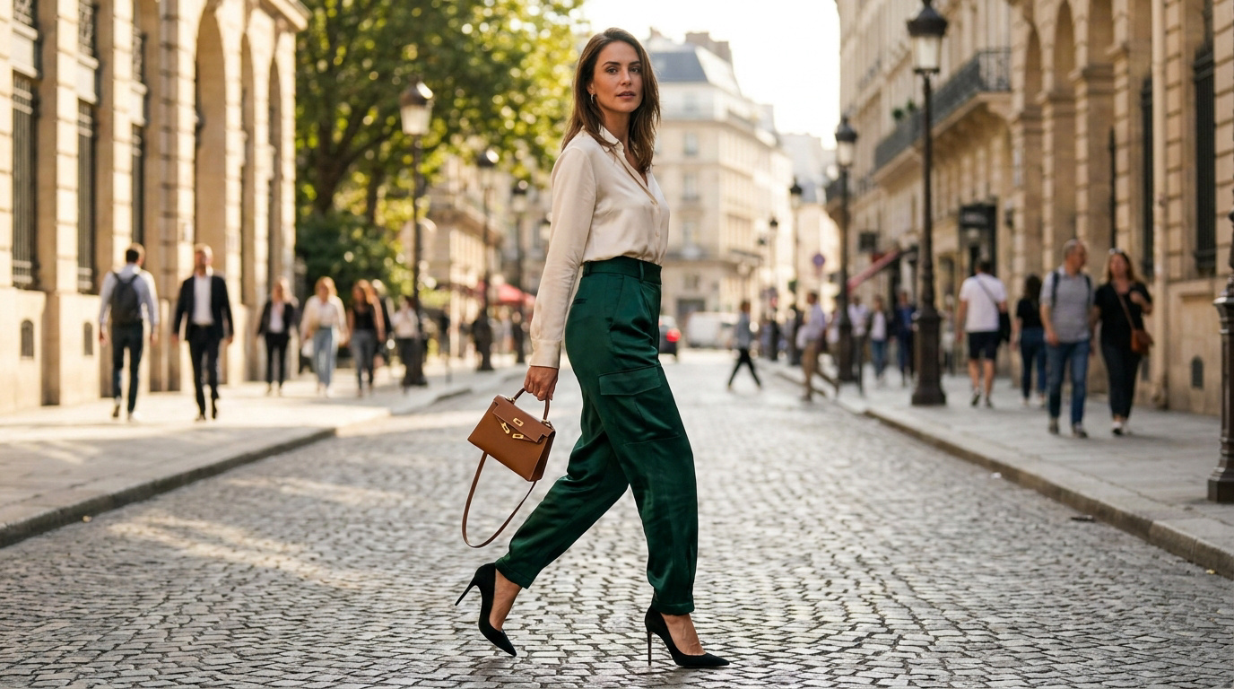Pantalón cargo mujer | 5 looks para ser elegante en 2026