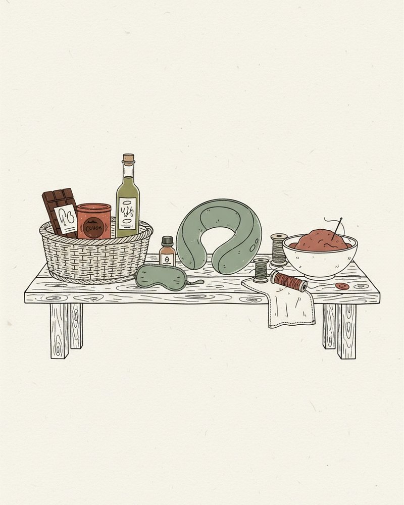 Trois coffrets cadeaux illustrés pour la Fête des Mères : gastronomie, bien-être et loisirs créatifs